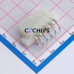 X9357WR-2x05ES-N2SN Wire-to-Board Pin Header Bent Lead Through Hole,P=4.2mm Connector 2x5P 4.2mm Right Angle Insert 10P - Product Image 2