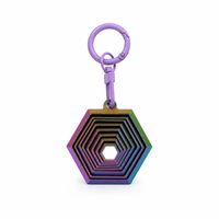 Porte-clés Fidget Spinner 3D personnalisé imprimé, jouet sensoriel anti-stress pour enfants, en stock aux États-Unis