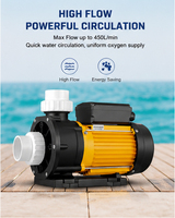 Bomba de Agua Eléctrica Resistente a la Corrosión TDA para Circulación y Filtración en Estanques de Acuicultura, para Piscifactorías de Peces y Camarones