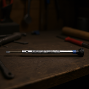 Destornillador de 342 mm de longitud, punta de precisión, mango metálico, uso profesional - Product Image 3