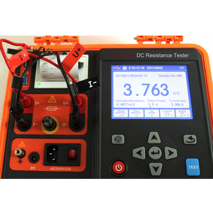 Ultra Light Lithium Battery 10 a Transformer Winding Resistance Tester Milliohmmeter - Product Image 4