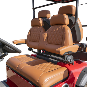 Voiturette de <span class=keywords><strong>golf</strong></span> compacte <span class=keywords><strong>4</strong></span> places, 3500 W haute puissance, charge rapide 5-7 heures, système intelligent embarqué, système audio stéréo, pour club - Product Image 6