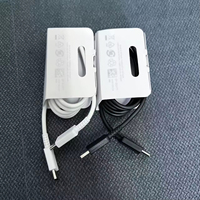 Kabel Data Pengisian Daya Super Cepat 25W PD USB-C ke Type C 3A untuk Samsung S22 S23 untuk Kabel Pengisian Daya Cepat Samsung Type C