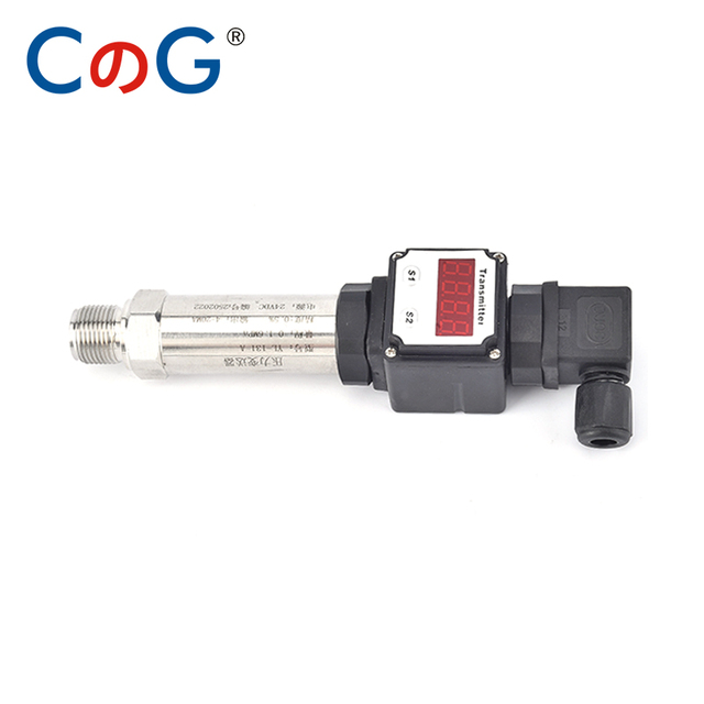 CG LED Display Pressure Transmitter 4-20mA/0-10V Output G1/2 High Precision Pressure Sensor for Water Oil Gas and Liquid