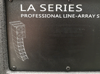 Système audio professionnel LA-2122, enceinte passive Line Array double 12 pouces, deux voies, pour église