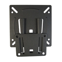 Support mural pour écran de télévision LCD à écran plat B01 en acier laminé à froid 100x100mm VESA pour supports de télévision chariots 27 pouces taille maximale 15
