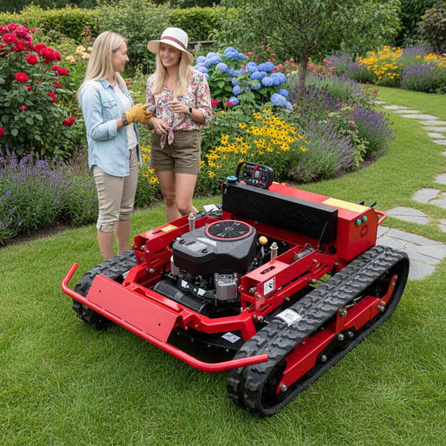 China High Quality XT-1000T Automatic Lawn Mower Robot 1000cm Cutting All-terrain Intelligence Remote Control Lawn Mowers