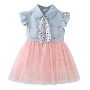 Mercado de Ropa al por Mayor, Nuevo Producto, Vestido de Mezclilla para Niña, Estilo Coreano, Compra Directa del Fabricante en China - Product Image 1