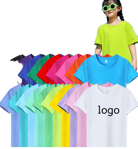 T-shirt personnalisé pour enfants et <span class=keywords><strong>parents</strong></span>, imprimé DIY, 100% coton, pour élèves de l'école primaire et de la maternelle, col rond - Product Image 1