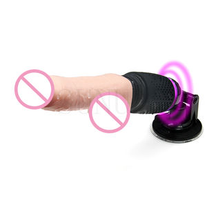 Diskon besar <span class=keywords><strong>Dildo</strong></span> realistis <span class=keywords><strong>Vibrator</strong></span> teleskopik otomatis mesin seks g-spot Stimulator mainan panas untuk toko wanita - Product Image 6