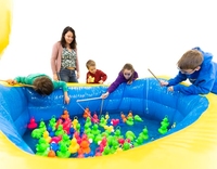 WINSUN Canard gonflable personnalisé pour piscine, location commerciale, équipement extérieur à vendre