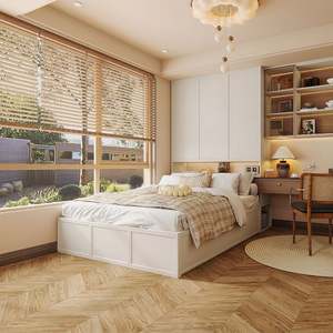 Muebles de Dormitorio Infantiles Personalizados, Estilo Medieval, Cama Tatami Plegable y Extensible de Madera, Escritorio Integrado - Product Image 5