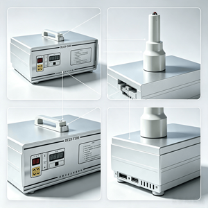 Scelleuse manuelle à induction électromagnétique <span class=keywords><strong>GongJIn</strong></span> DCGY-F300, machine à sceller les capsules en aluminium de 15-50 mm, 220V 5kW, haute précision - Product Image 4