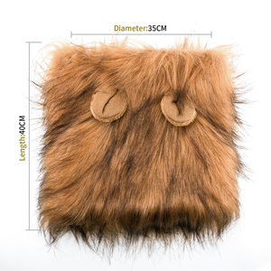 Di Halloween divertente <span class=keywords><strong>leone</strong></span> criniera <span class=keywords><strong>abbigliamento</strong></span> per animali domestici giacca con cappuccio maglione cappotto costumi <span class=keywords><strong>abbigliamento</strong></span> per cani per cane - Product Image 6