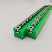 Rail de guidage de chaîne en polyéthylène Rails de guidage pour scie à chaîne Uhmwpe Rail de guidage de chaîne en plastique