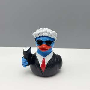 WOWEI <span class=keywords><strong>Avocat</strong></span> créatif et juge Canard Sculpture Art décoratif ludique pour la maison pour le mariage et la Saint-Valentin - Product Image 2