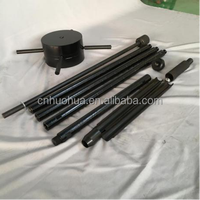 NUEVO Penetrómetro de Cono Dinámico Modificado SPARK 2026 con 1 Año de Garantía, SPT-1 de 60.5 kg, Equipo de Prueba de Martillo SPT para Suelos