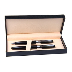 Promotional Popular Design High Quality Metal Ballpoint <b>Pen</b> for Hotel Business Meetings Cheapest Luxury Metal <b>Pen</b> Gift Box Set - Product Image 1