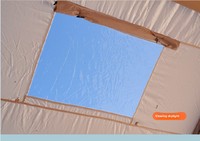 Carpa Inflable para Camping, Cuatro Estaciones, Apertura Automática Rápida, Diseño Dos en Uno, Gran Claraboya, Oferta 2026