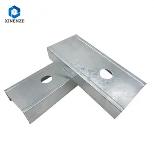 Kancing logam galvanis Drywall, Stud logam galvanis Drywall, penggunaan jalur dan jalur logam galvanis untuk jalur bingkai baja standar