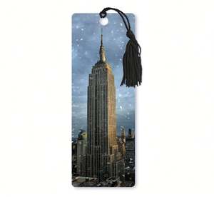 ที่คั่นหนังสือดอกไม้โลหะพร้อมพู่สีทอง ของตกแต่งบ้านสุดหรู - Product Image 2