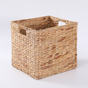 Panier <span class=keywords><strong>en</strong></span> <span class=keywords><strong>osier</strong></span>, cubes de rangement pour jouets, livres, vêtements (lot de 3) - Product Image 5