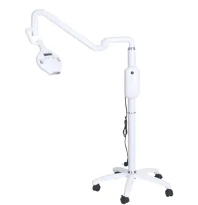 Unité de blanchiment des dents fauteuil dentaire Type mobile LED lampe de blanchiment des dents 3 couleurs Laser pour une utilisation en clinique ou pour une utilisation en salon de blanchiment