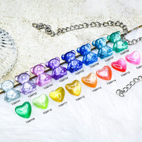 Vernis à ongles gel scintillant effet chatoyant UV LED, 16 couleurs, pour manucure française DIY, gels effet œil de chat cristal bonbon