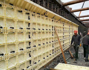 Herbruikbaar Abs Plastic Bekistingssysteem Voor Betonnen Muurkolomfundering | Lichtgewicht Duurzaam 100 + Maakt Gebruik Van Constructiepanelen - Product Image 6