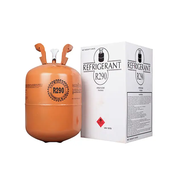 refrigerant gas r290,propane r290 refrigerant for sale high purity China factory refrigerant