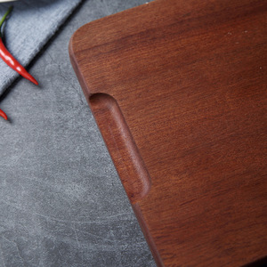 Sapele Steak Board Rectangle Solid Wood Cutting Board For Kitchen Use - Product Image 4