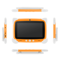 Tablette Android 13 de 7 pouces, processeur Octa Core, 64 Go, double SIM, Wi-Fi, 4G, 3G, 2G, écran tactile capacitif avec stylet pour dessin, idéale pour les enfants