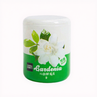 Support de tasse décoratif de luxe pour voiture avec parfum de rose longue durée, désodorisant solide en gel de papier pour la maison et le bureau, élimination des odeurs