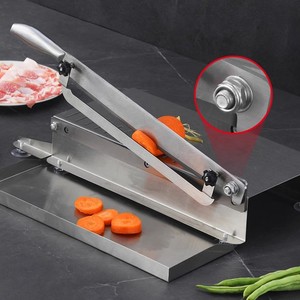 Trancheuse manuelle multifonctionnelle en acier inoxydable pour viande congelée (viande de boeuf, agneau, etc.) - Product Image 1