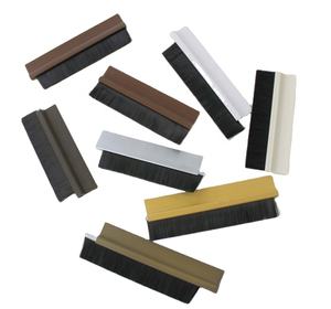 Brosses d'étanchéité pour portes <span class=keywords><strong>de</strong></span> <span class=keywords><strong>garage</strong></span> en PP, anti-poussière, en forme <span class=keywords><strong>de</strong></span> H, brosses insonorisantes pour <span class=keywords><strong>bas</strong></span> <span class=keywords><strong>de</strong></span> <span class=keywords><strong>porte</strong></span> en aluminium - Product Image 3