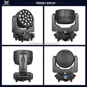 Haute puissance abeille oeil tête mobile 19*40W K15 LED Zoom lavage tête mobile lumière Rotation lentille grand abeille oeil pour événement fête <span class=keywords><strong>Disco</strong></span> - Product Image 6