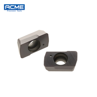 Fraise à faceuse à haute précision en carbure revêtu PVD, fraise à ébavurer carrée, fraise CNC OEM YPHW100308 ACME 65HRC