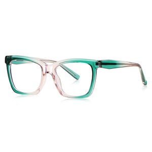 Visualmate全顔用長方形眼鏡フレーム光学メガネTR90アンチブルーライト大型眼鏡フレーム - Product Image 3