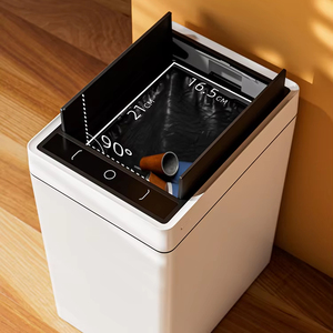17L sensore di plastica automatico pattumiera coperchio silenzioso per Home Office Outdoor <span class=keywords><strong>Smart</strong></span> <span class=keywords><strong>Houseware</strong></span> per uso interno camera da letto - Product Image 5