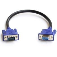 Kabel VGA 3+2 Berkualitas Tinggi untuk Koneksi Monitor 24 Inch PC, Sepeda Motor, dan Mobil