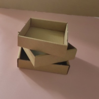 Boîtes de papier jetables de plateaux carrés durables de pizza et de nourriture pour le service et le stockage