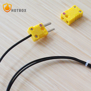 Özelleştirilmiş Yüksek Hassasiyetli Endüstriyel J Tipi Termokupl, Kontrolör için Mini Fişli Yüksek Sıcaklık Sensörü - Product Image 4