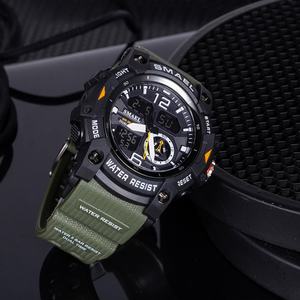 Relojes SMAEL 8007 para hombre, reloj deportivo analógico de plástico, resistente al agua, reloj de cuarzo de moda. - Product Image 5