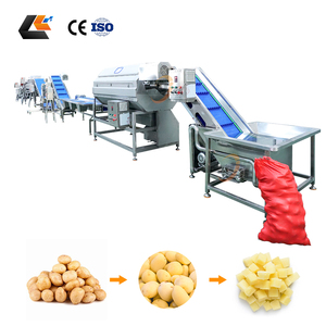 Promotion : Ligne <span class=keywords><strong>de</strong></span> lavage et <span class=keywords><strong>de</strong></span> découpe pour légumes (rouleau lave-pommes <span class=keywords><strong>de</strong></span> terre, brosse à carottes, machine à laver les légumes, trancheuse <span class=keywords><strong>de</strong></span> taro, ligne <span class=keywords><strong>de</strong></span> lavage et découpe <span class=keywords><strong>de</strong></span> légumes à <span class=keywords><strong>feuilles</strong></span>) - Product Image 3