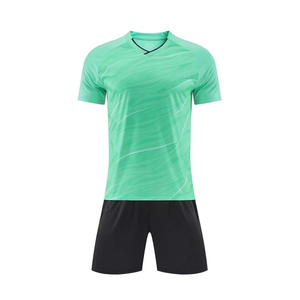 Set Jersey sepak bola anak dewasa desain populer 2024 kit Jersey sepak bola Survetement pakaian sepak bola pria - Product Image 5