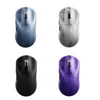 SMAILWOLF RS6 Mouse Gaming Nirkabel Tiga Mode 12000DPI 59g Mouse Ringan PAW3311 Dual 1K Polling untuk Game PC