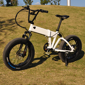 Pieghevole Bici Elettrica 48V 500W Bafang Motore 7 Velocità di trasmissione a cinghia Pendolari Della Bicicletta Elettrica E bici con vee veloce Fat Tire - Product Image 4