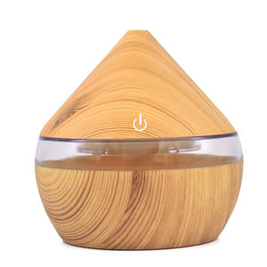 Diffuseur d'arômes en bois grainé, mini humidificateur USB volcanique, diffuseur d'huiles essentielles portable pour la maison, le bureau et le bureau à domicile, moins d'un litre - Product Image 1