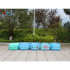 En stock, <span class=keywords><strong>piscine</strong></span> gonflable extérieure bleue de 180 cm, piscines gonflables pour enfants pour fête aquatique - Product Image 6