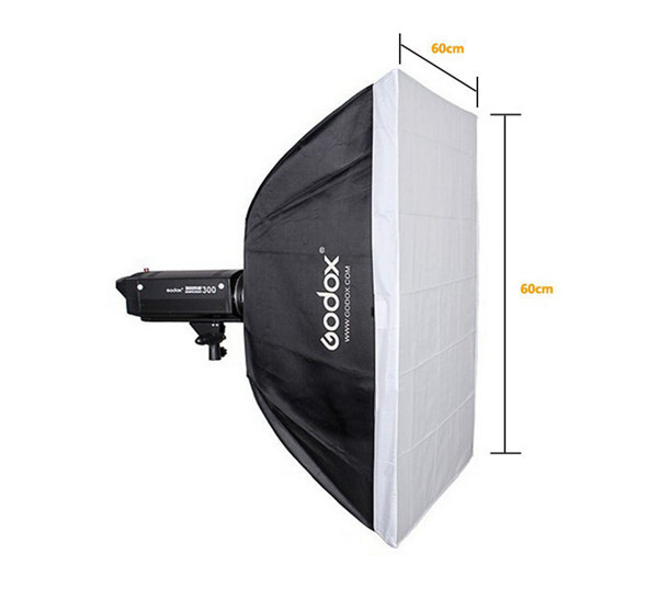 Godox 24" X 24" 60 X 60cm Softbox With Bowens Mount Speed Ring for Studio Flash Strobe Light